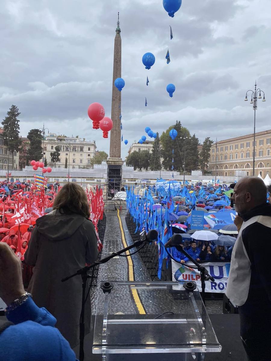 Manifestazione di UIL FPL, Uil PA, FP CGIL su Salario, Salute, Diritti, Occupazione 0