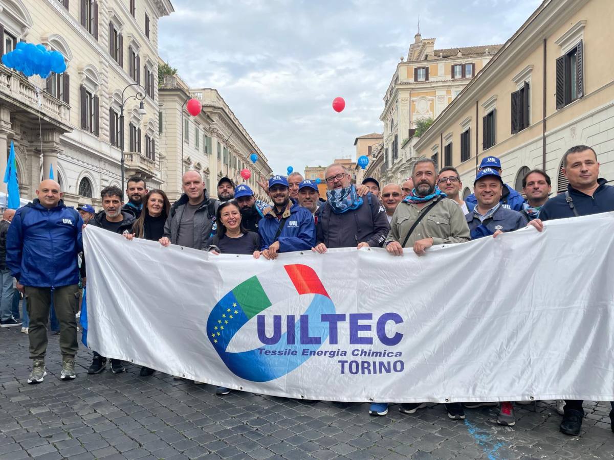 Manifestazione di UILTEC UIL, FILCTEM CGIL E FEMCA CISL 1