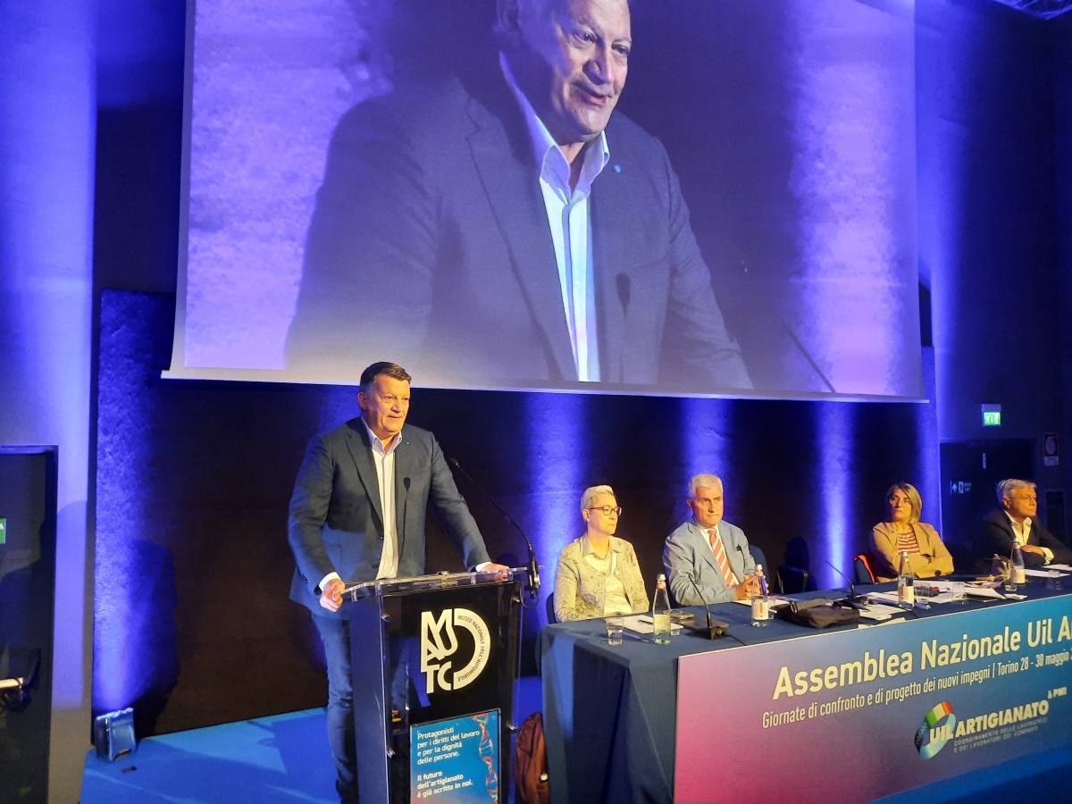 PierPaolo Bombardieri chiude  l’Assemblea Nazionale UIL Artigianato 2