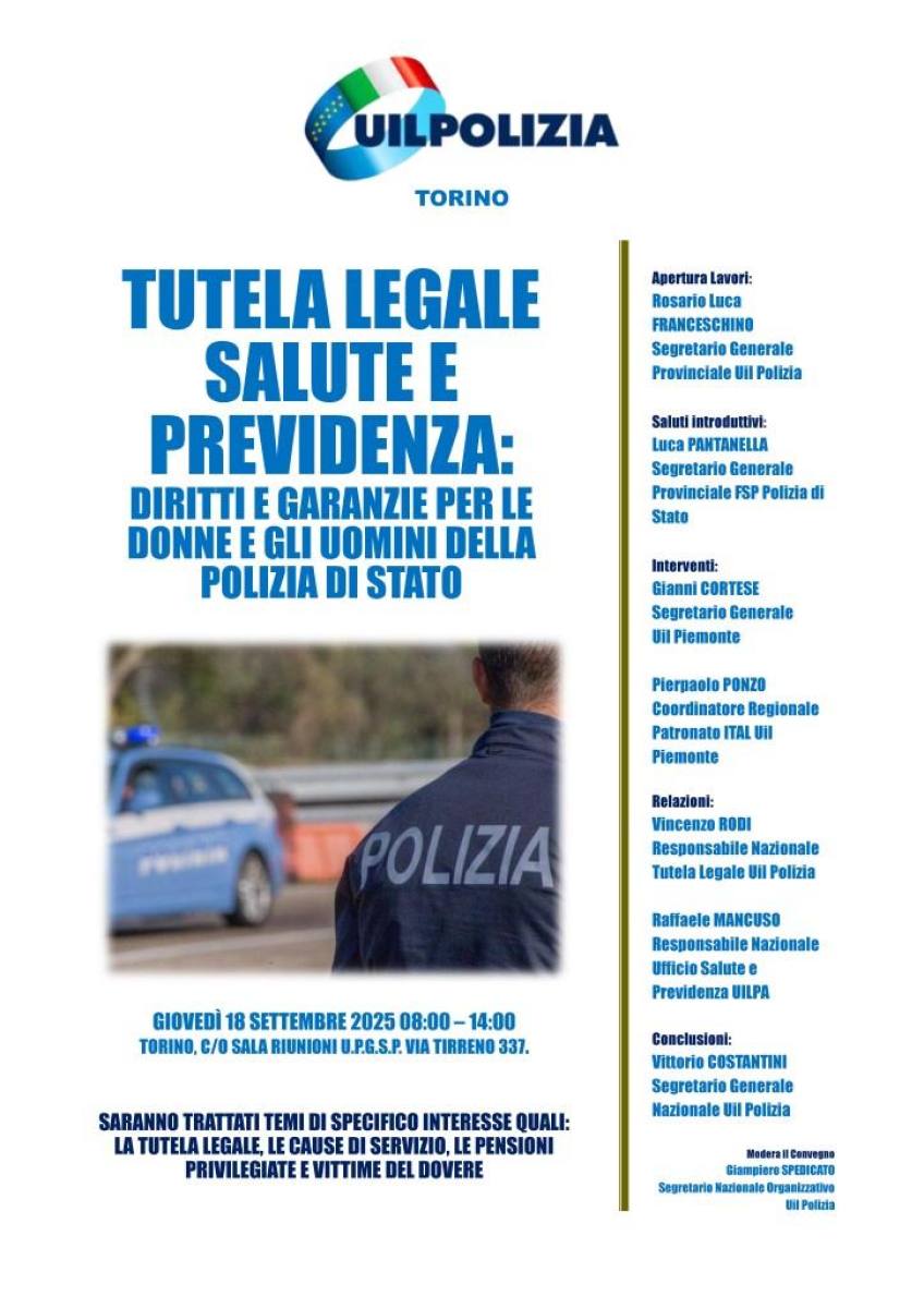 Seminario della UIL Polizia di Torino 5