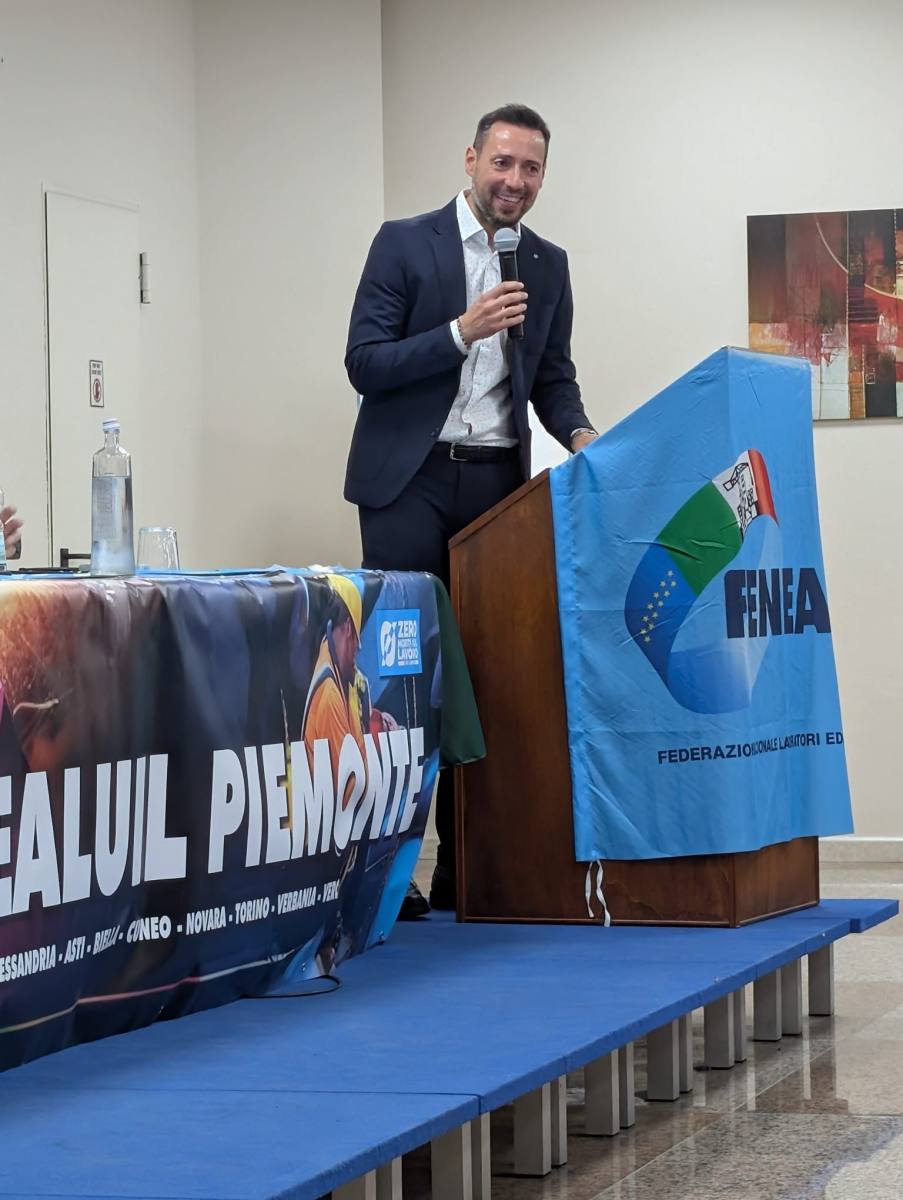 Claudio Papa è il nuovo Segretario Generale della FENEALUIL Piemonte 1