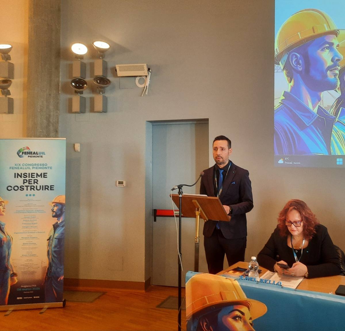 Claudio Papa confermato alla guida della FENEALUIL Piemonte 0