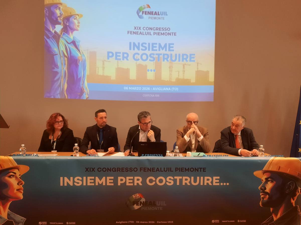 Claudio Papa confermato alla guida della FENEALUIL Piemonte 2