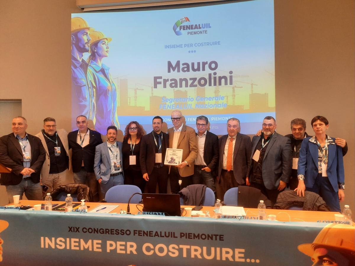 Claudio Papa confermato alla guida della FENEALUIL Piemonte 6