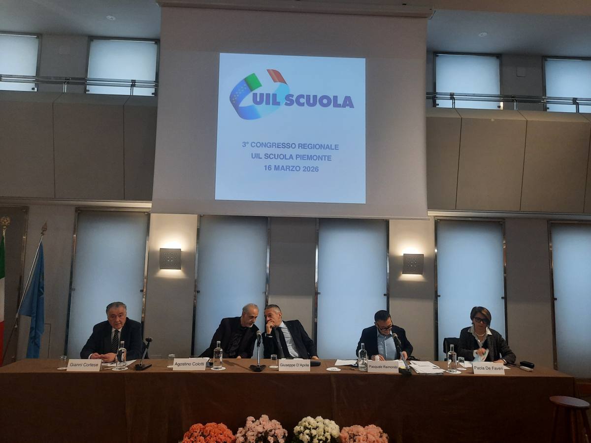 Agostino Colotti confermato al vertice della UIL Scuola 0
