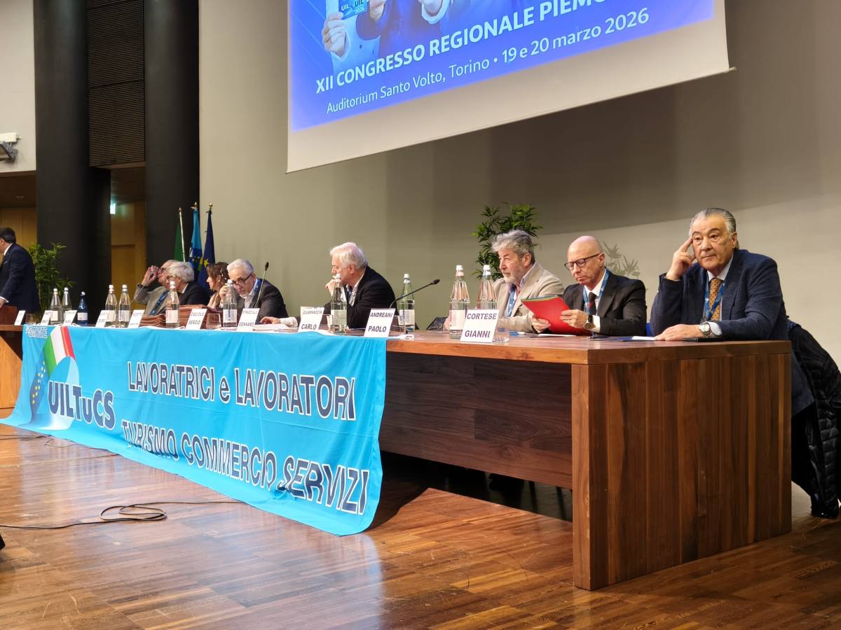 Prima giornata del XII Congresso UILTuCS Piemonte 2