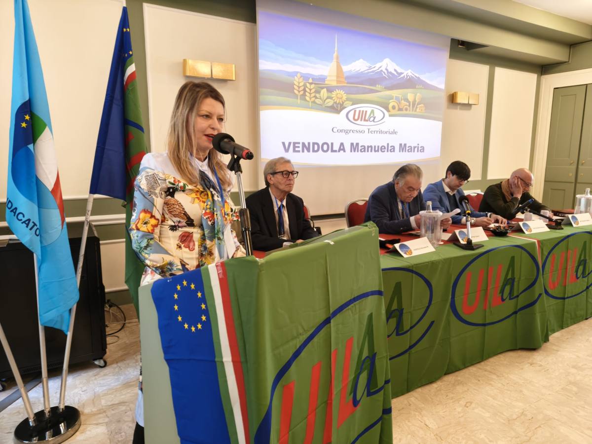 Manuela Vendola confermata al vertice della UILA Torino Aosta 0