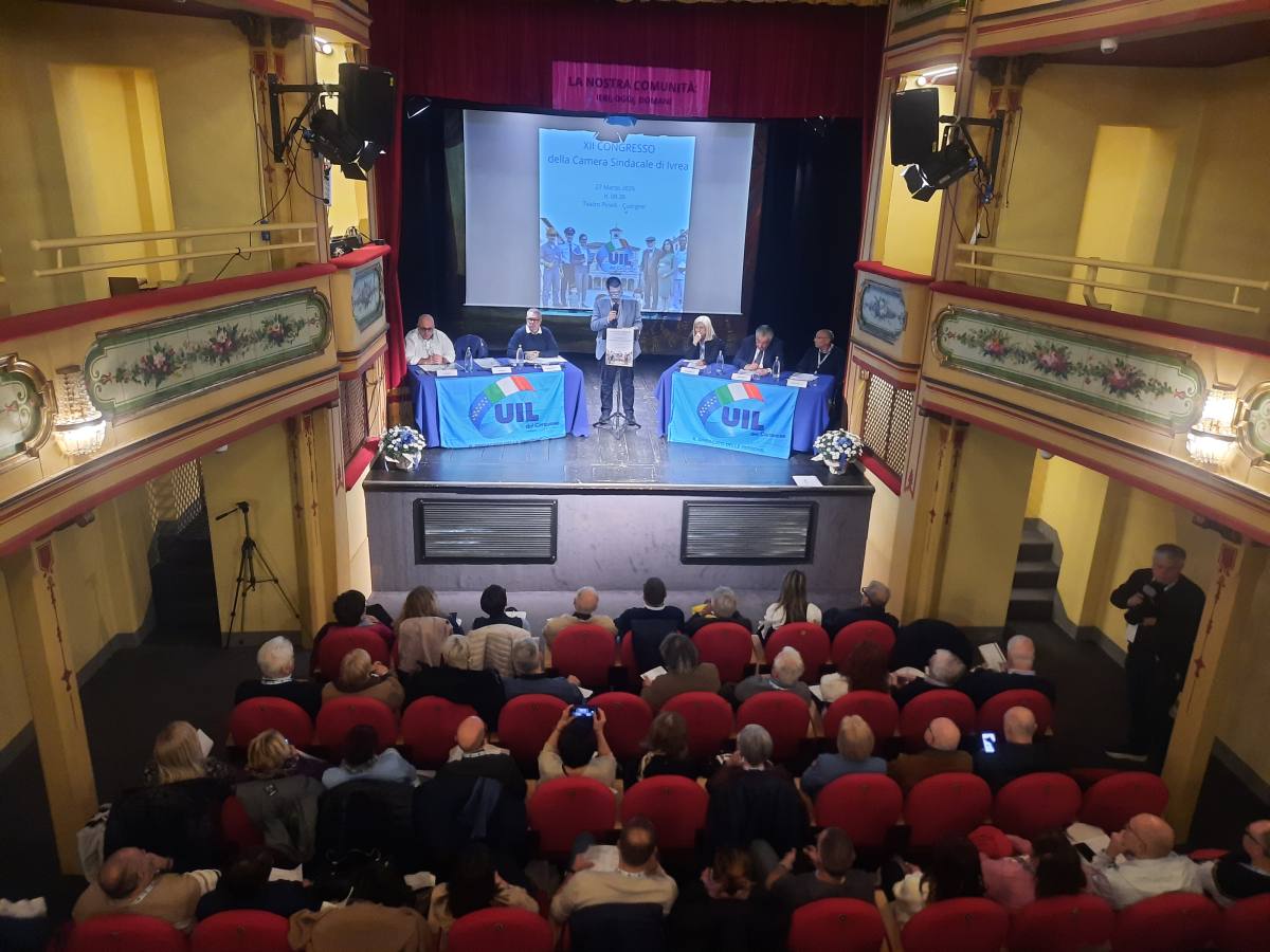 Luca Cortese confermato alla guida della UIL di Ivrea 2