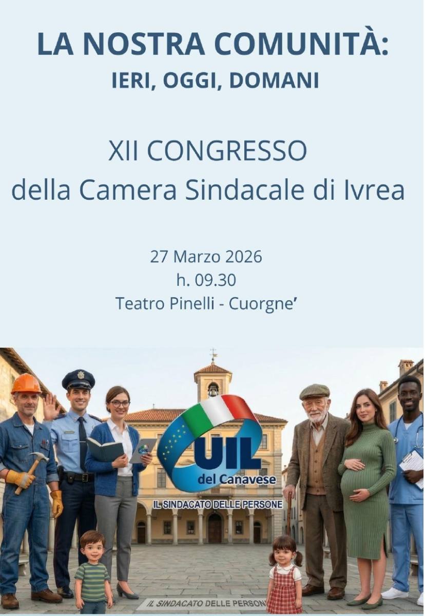 Luca Cortese confermato alla guida della UIL di Ivrea 4