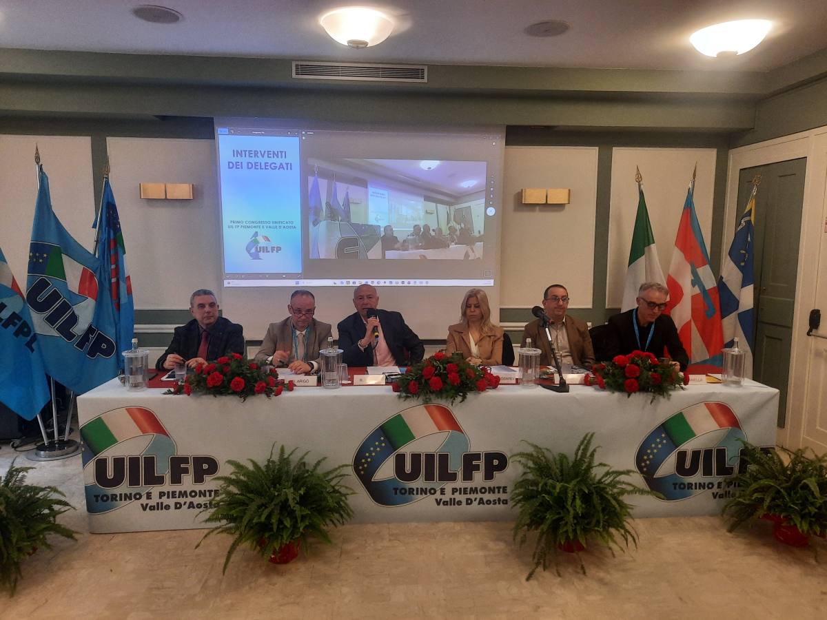 Nazzareno Arigò eletto al vertice della UILFP Torino e Piemonte - Valle d’Aosta. 2