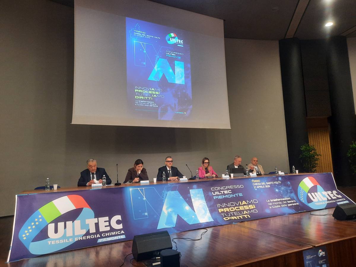 Alessandro Casellato confermato alla guida della UILTEC Piemonte 1