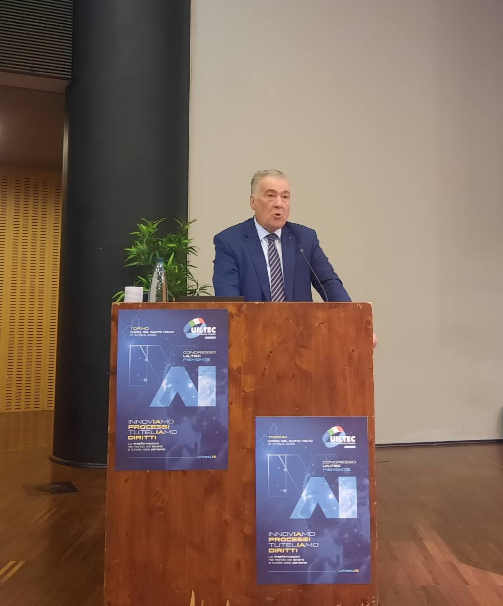 Alessandro Casellato confermato alla guida della UILTEC Piemonte 5