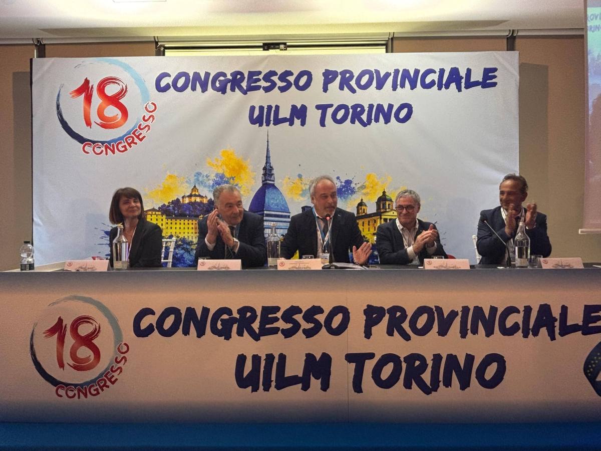Luigi Paone rieletto al vertice della UILM Torino 1