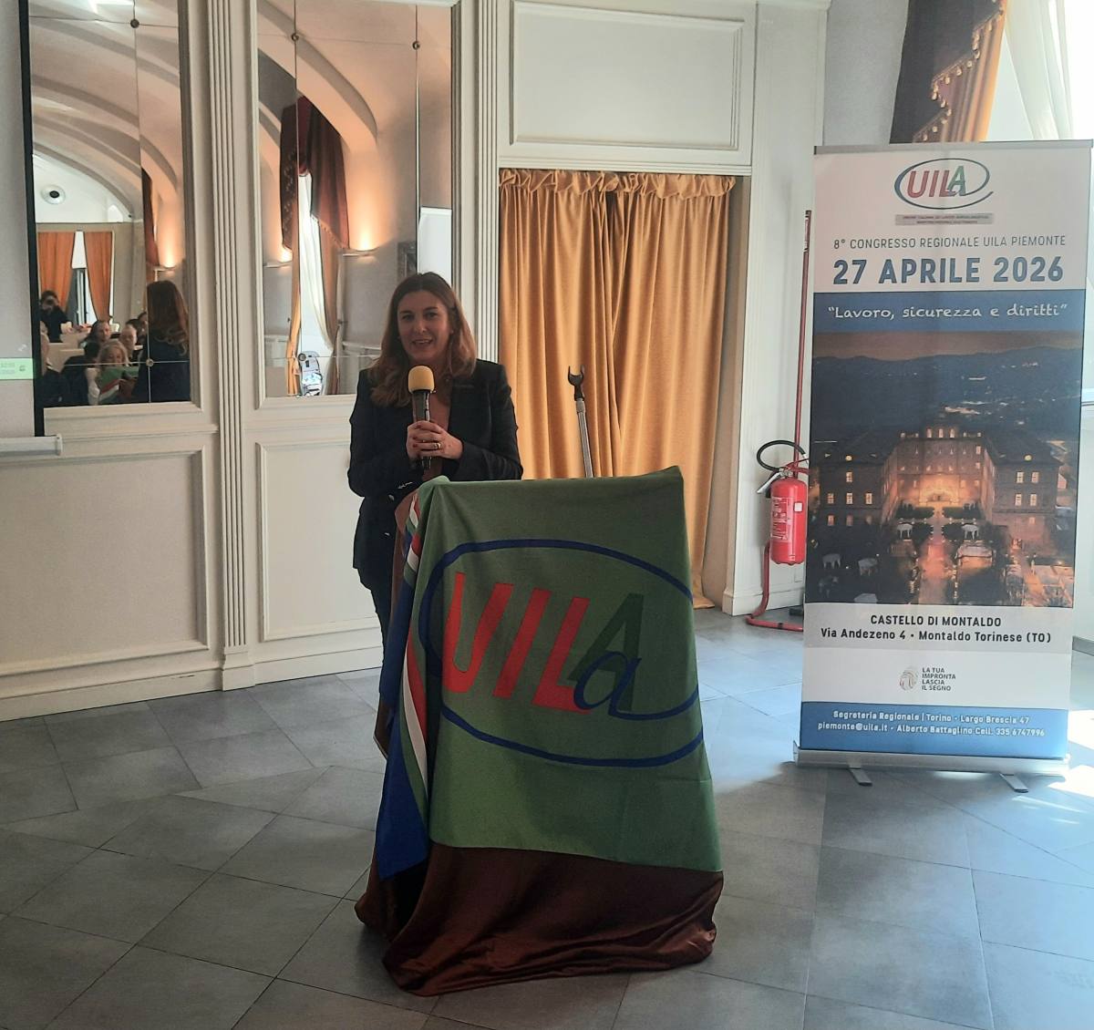 Alberto Battaglino confermata alla guida della UILA Piemonte 3