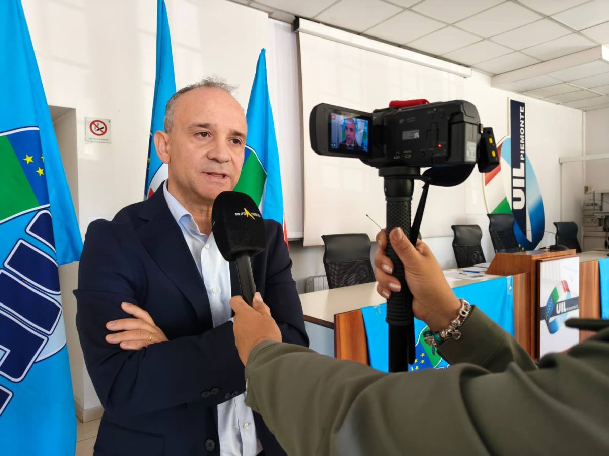 Conferenza stampa della UIL FP Torino Piemonte V.d.A 1