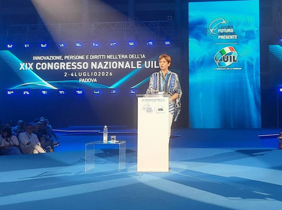 L'intervento di Chiara Maffè al XIX Congresso nazionale UIL 0