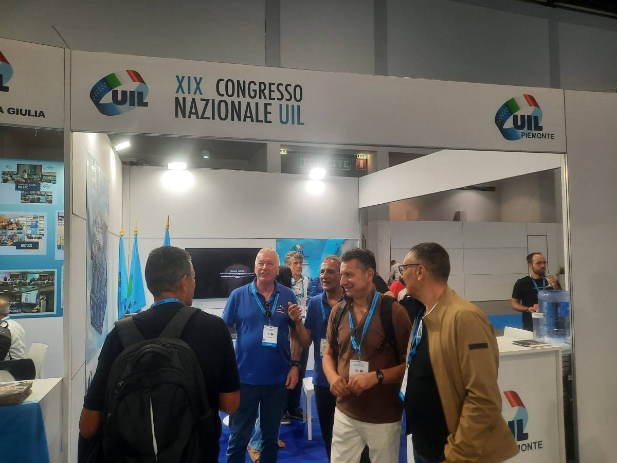 I delegati della UIL Piemonte al XIX Congresso nazionale UIL 2