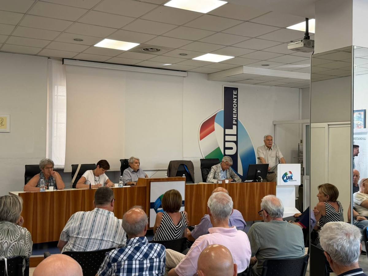 Uil Pensionati Piemonte, nuova segreteria regionale: Mauro Casucci e Teresa Cianciotta al fianco del Segretario generale Francesco Lo Grasso 1