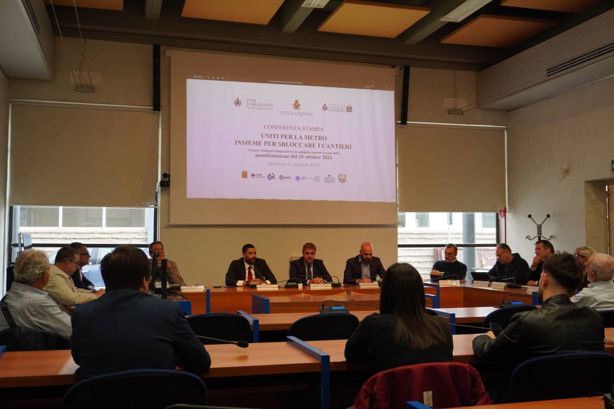 Conferenza stampa di presentazione della manifestazione “UNITI PER LA METRO” 2