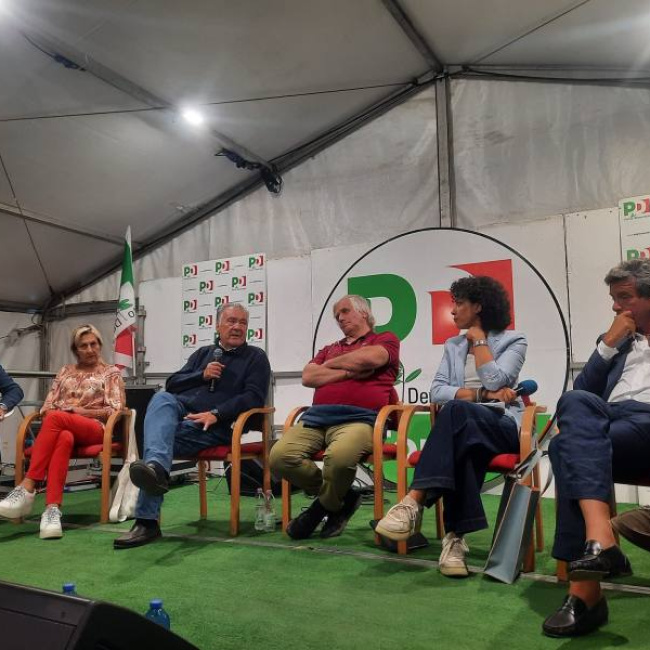Gianni Cortese interviene alla Festa dell'Unità di Torino
