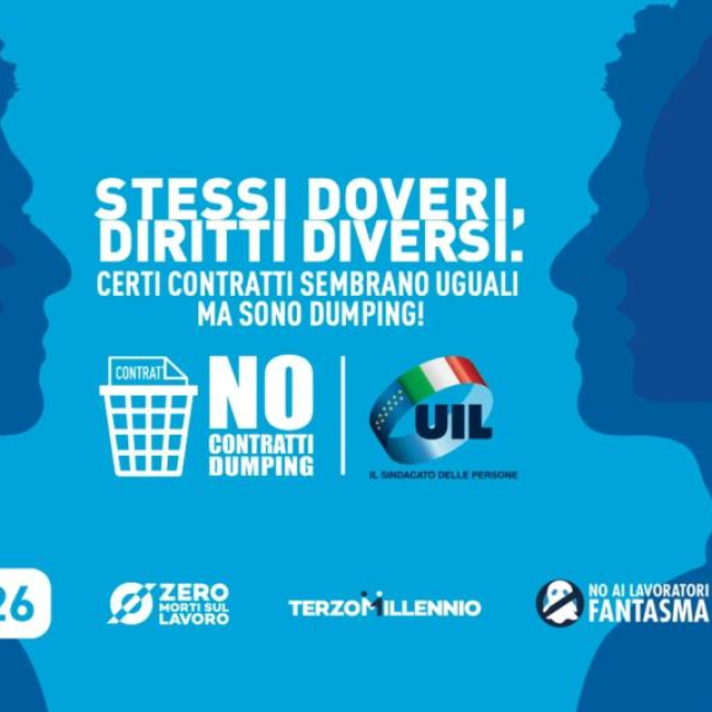 Tesseramento UIL 2026: diciamo basta ai contratti pirata!