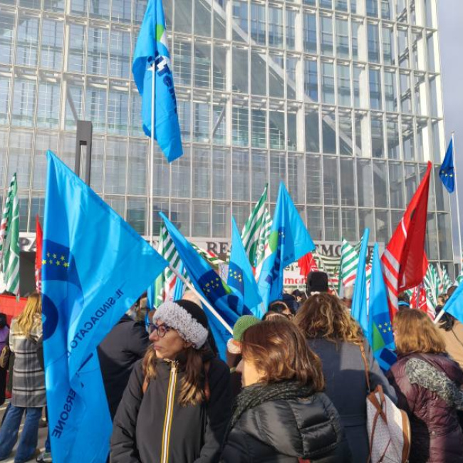 Presidio lavoratori Konecta