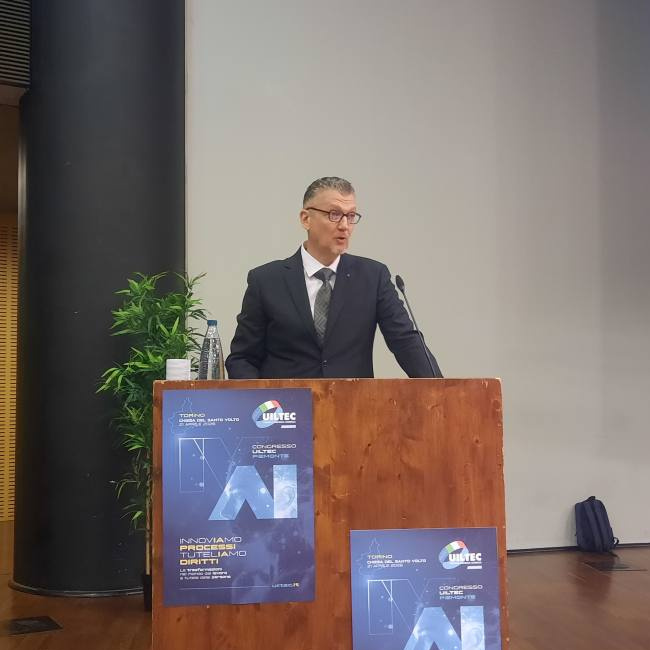 Alessandro Casellato confermato alla guida della UILTEC Piemonte