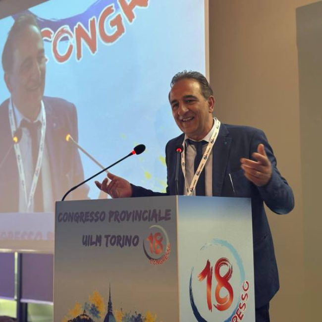 Luigi Paone confermato alla guida della UILM Torino