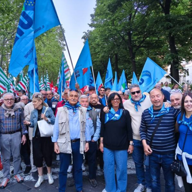 Fiaccola per la festa della liberazione a Torino