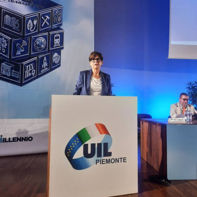 CHIARA MAFFÈ È LA NUOVA SEGRETARIA GENERALE DELLA UIL PIEMONTE