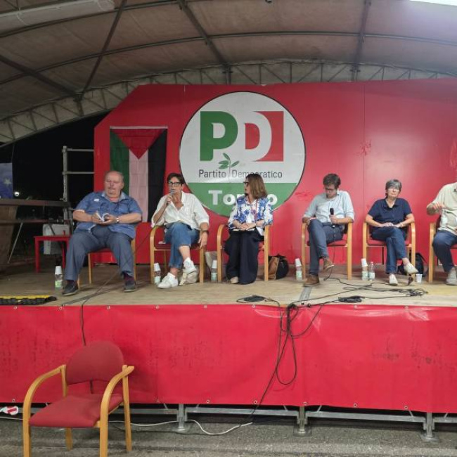 L'intervento di Chiara Maffè alla Festa dell'Unità di Torino